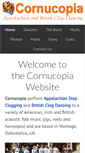 Mobile Screenshot of cornucopia-dance.org.uk